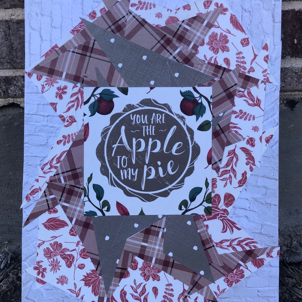 ✨Original Handmade Abstract Collage on Canvas✨